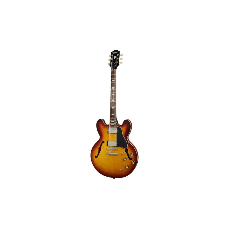 

EPIPHONE ES-335 Figured Raspberry Tea Burst полуакустическая гитара, цвет - санберст, EPIPHONE ES-335 Figured Raspberry Tea Burst