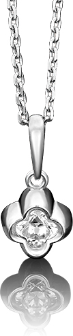 

Кулон из белого золота PLATINA jewelry 03-2546-00-501-1120-38, Swarovski, 03-2546-00-501-1120-38