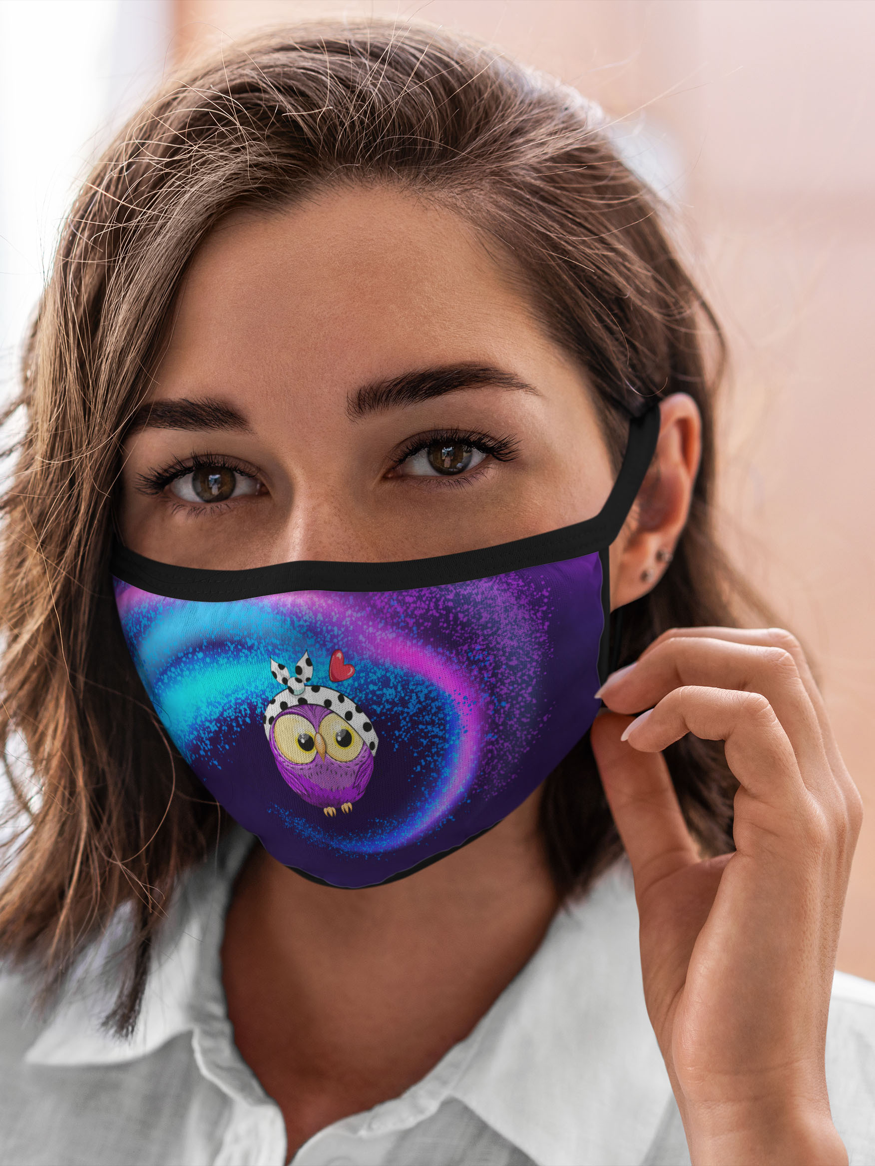 

Многоразовая маска унисекс Burnettie Совы Стильная Сова, Разноцветный, Совы Стильная Сова