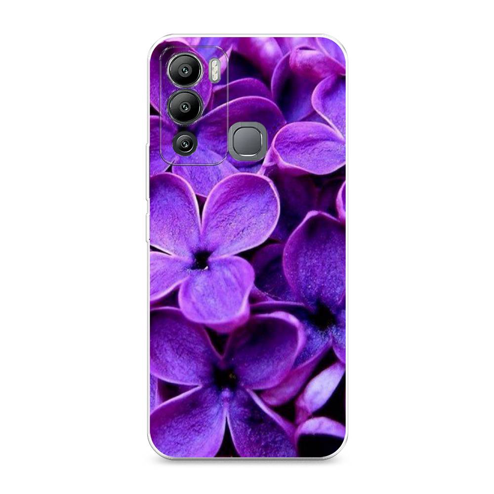 

Чехол Awog на Infinix Hot 12i "Сирень крупная", 3101250-8