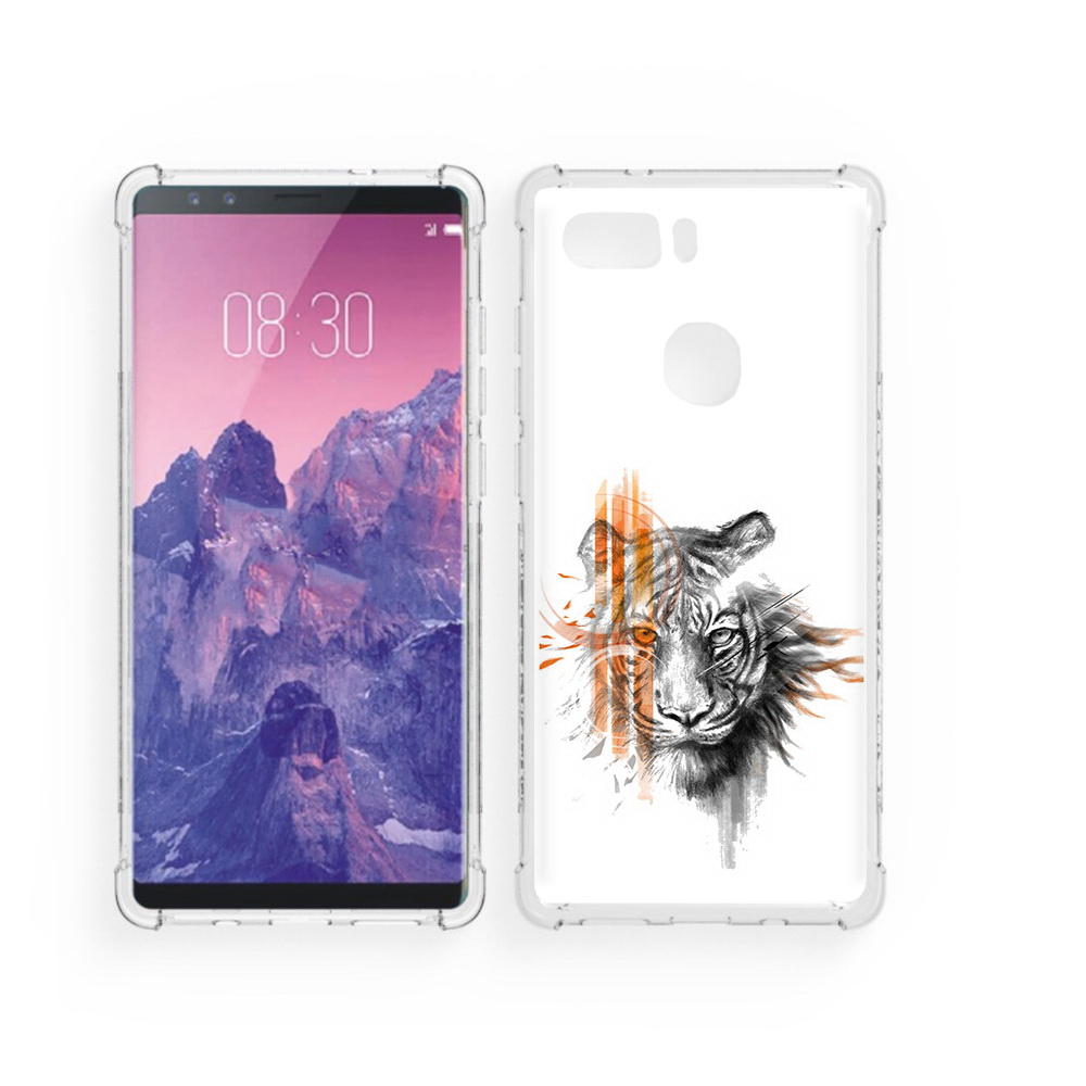 

Чехол MyPads Tocco для ZTE Nubia Z17S огненный тигр (PT94929.470.526), Прозрачный, Tocco