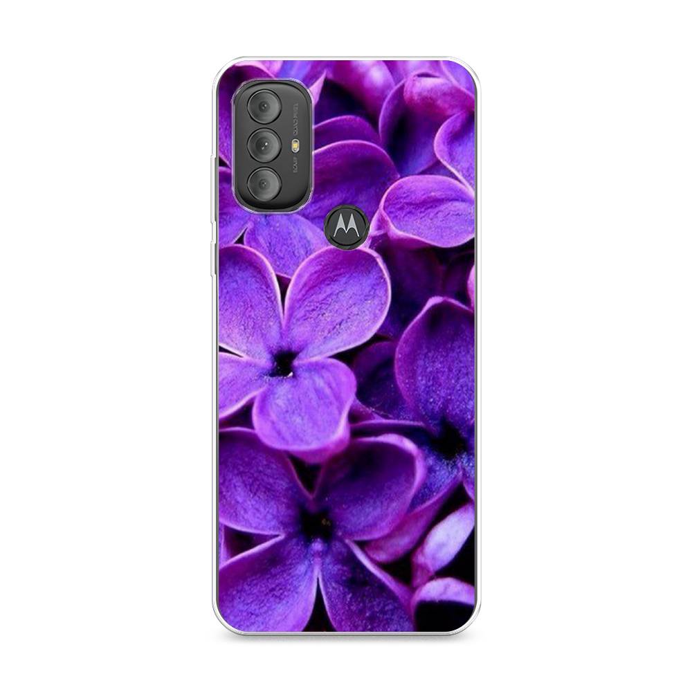 

Чехол Awog на Motorola Moto G Power 2022 "Сирень крупная", 242850-8