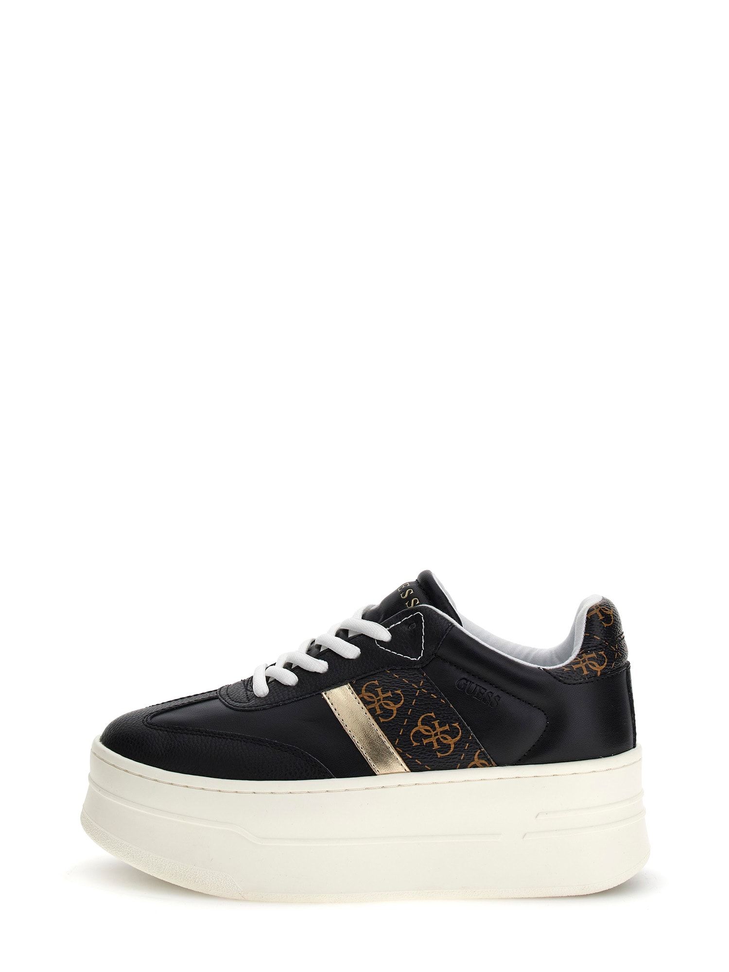 

Кеды женские Guess FLTMMAELE12 черные 38 EU, Черный, FLTMMAELE12