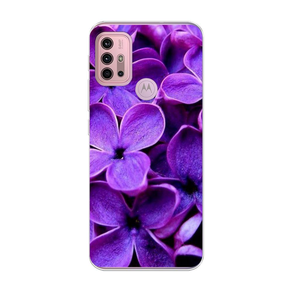 

Чехол Awog на Lenovo K13 Note/Motorola Moto G10/G20/G30 "Сирень крупная", 242350-8