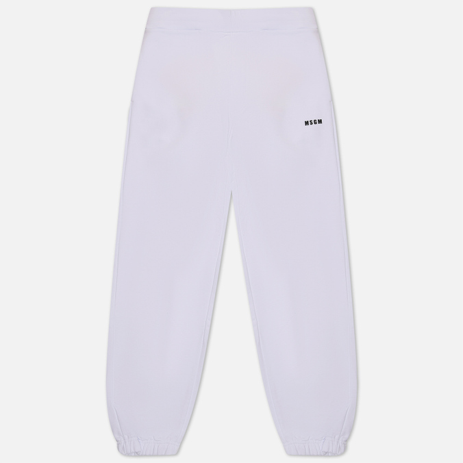 

Мужские брюки MSGM Micrologo Basic Unbrushed белый, Размер L, Micrologo Basic Unbrushed