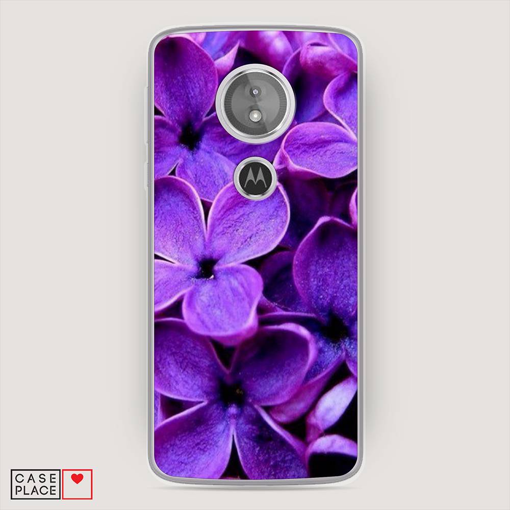 

Чехол Awog на Motorola Moto G6 Play / Моторола Мото G6 Плэй "Сирень крупная", 240950-8