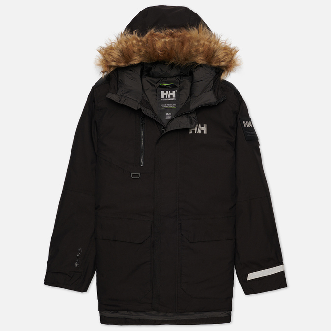 Мужская куртка парка Helly Hansen Svalbard Winter чёрный, Размер S