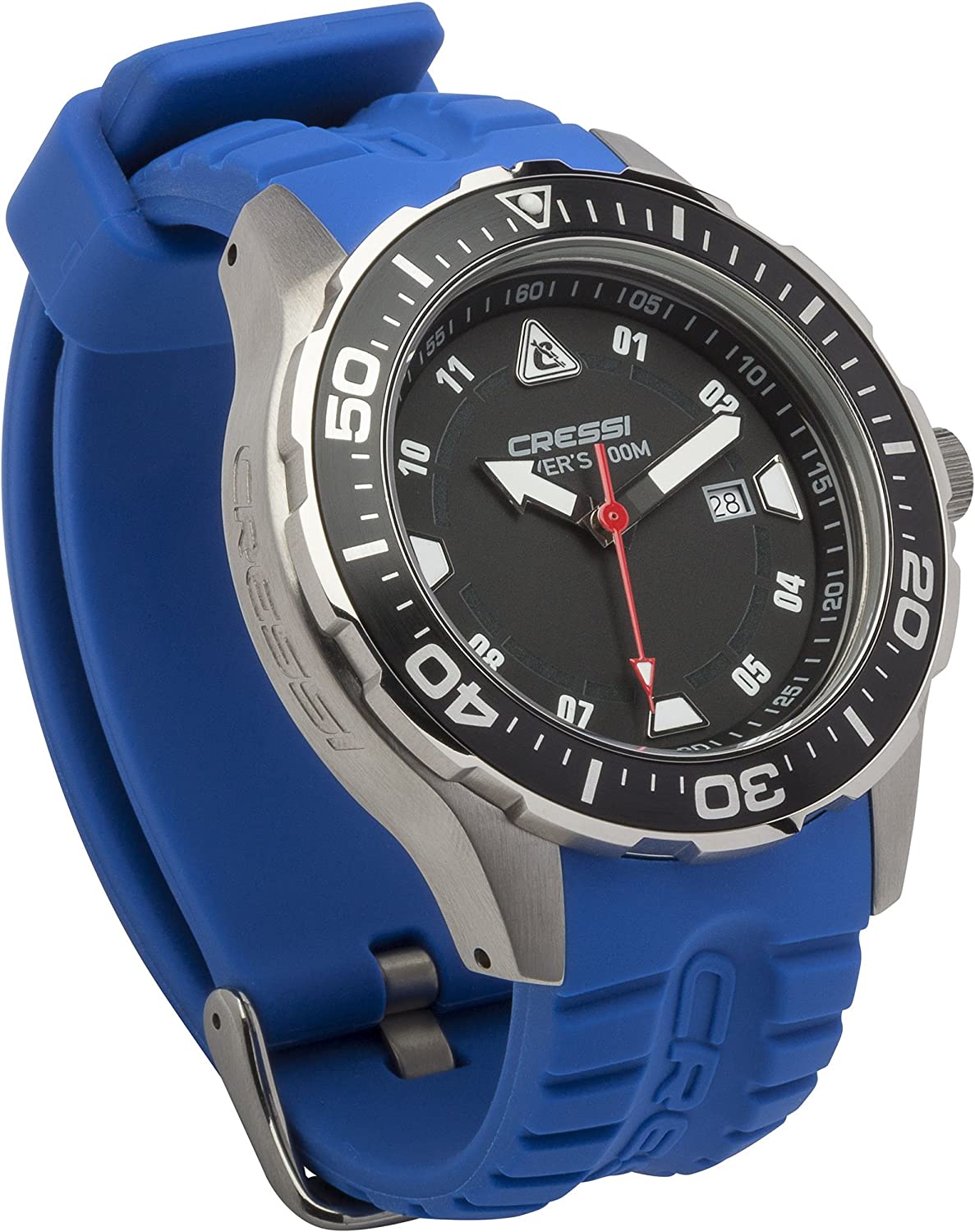 фото Часы cressi manta watch 100m black blue