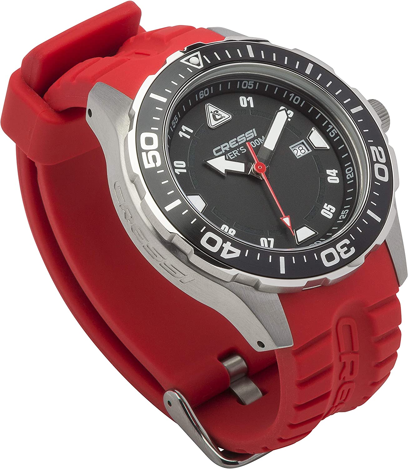 

Часы Cressi MANTA WATCH 100m BLACK RED