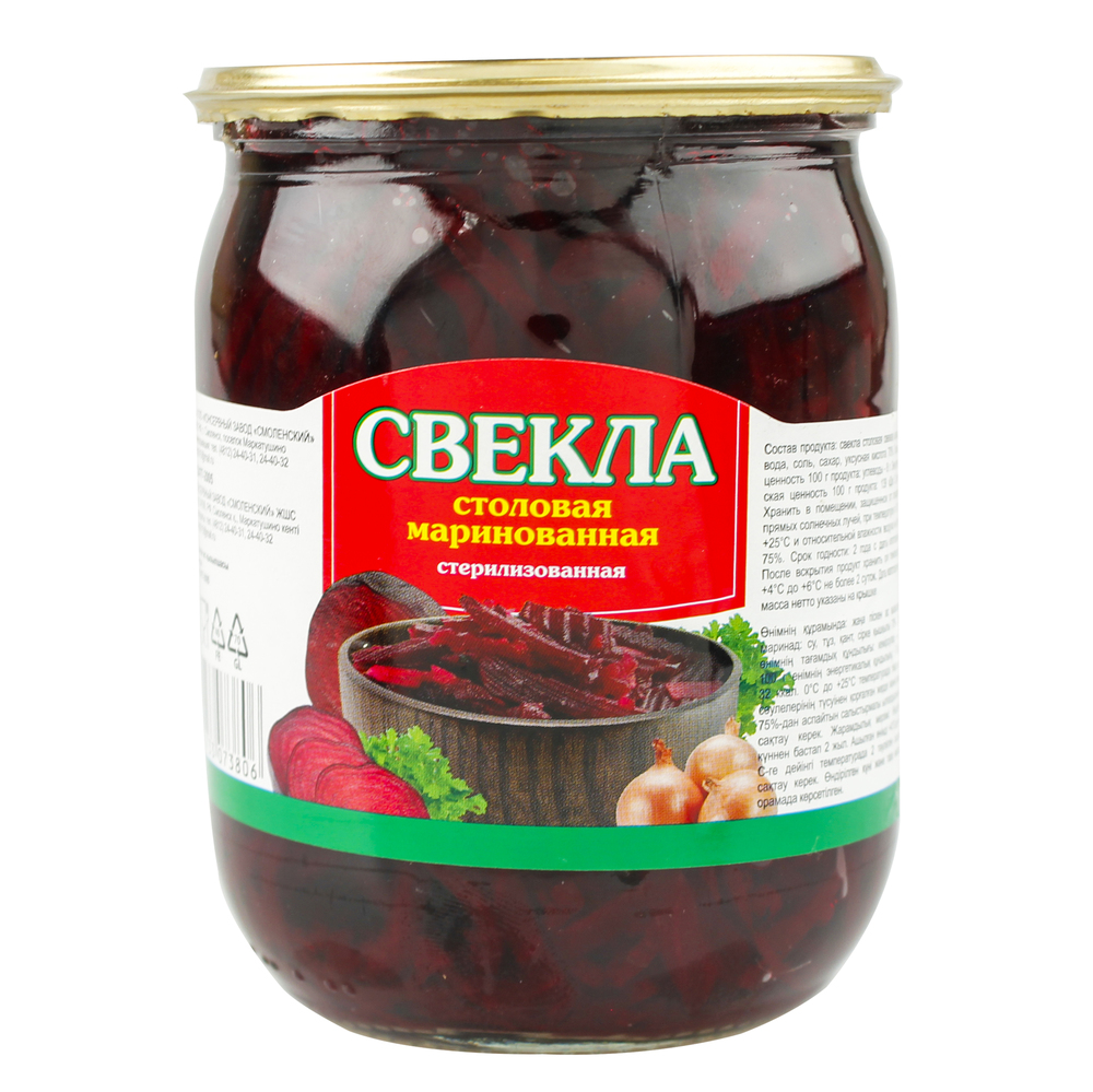 

Свекла маринованная ГОСТ соломка стекло 500гр