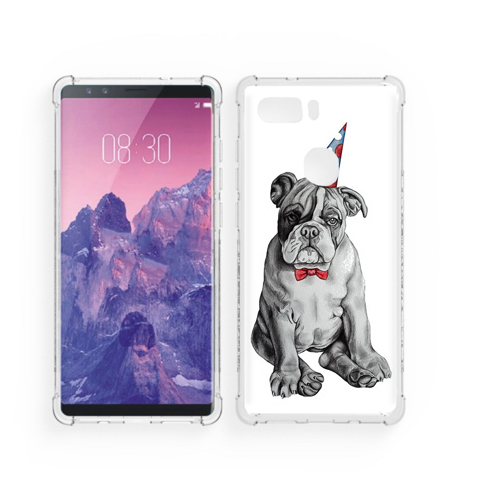 Чехол MyPads Tocco для ZTE Nubia Z17S праздничный щенок (PT94929.470.554)