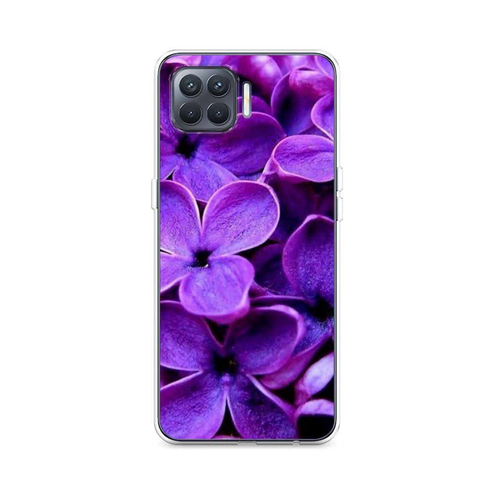 

Чехол Awog на Oppo Reno 4 Lite/A93 "Сирень крупная", 255350-8