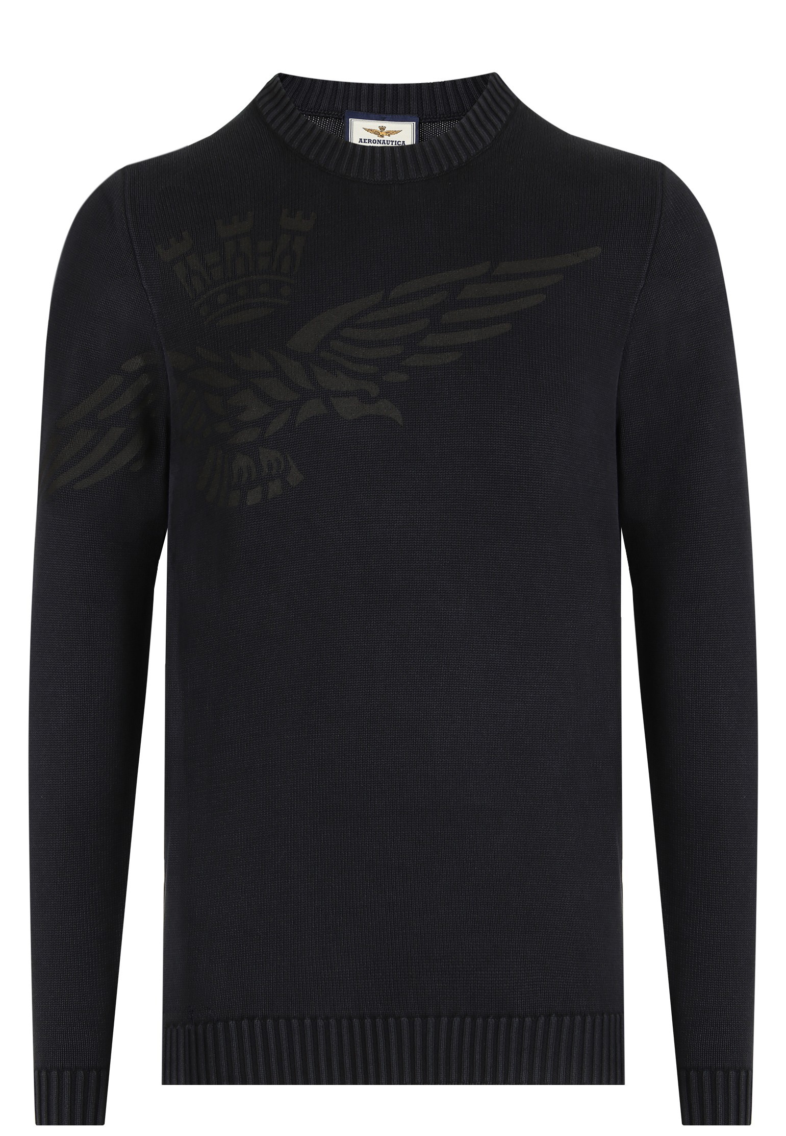 

Джемпер мужской Aeronautica Militare 128748 синий S, 128748
