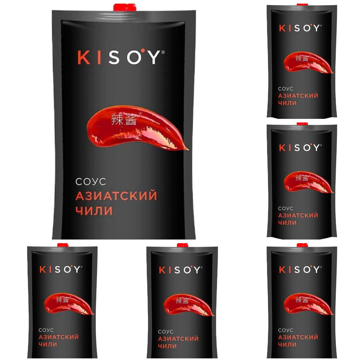 

Соус KISOY Азиатский чили, 210 г х 6 шт, Азиатский чили