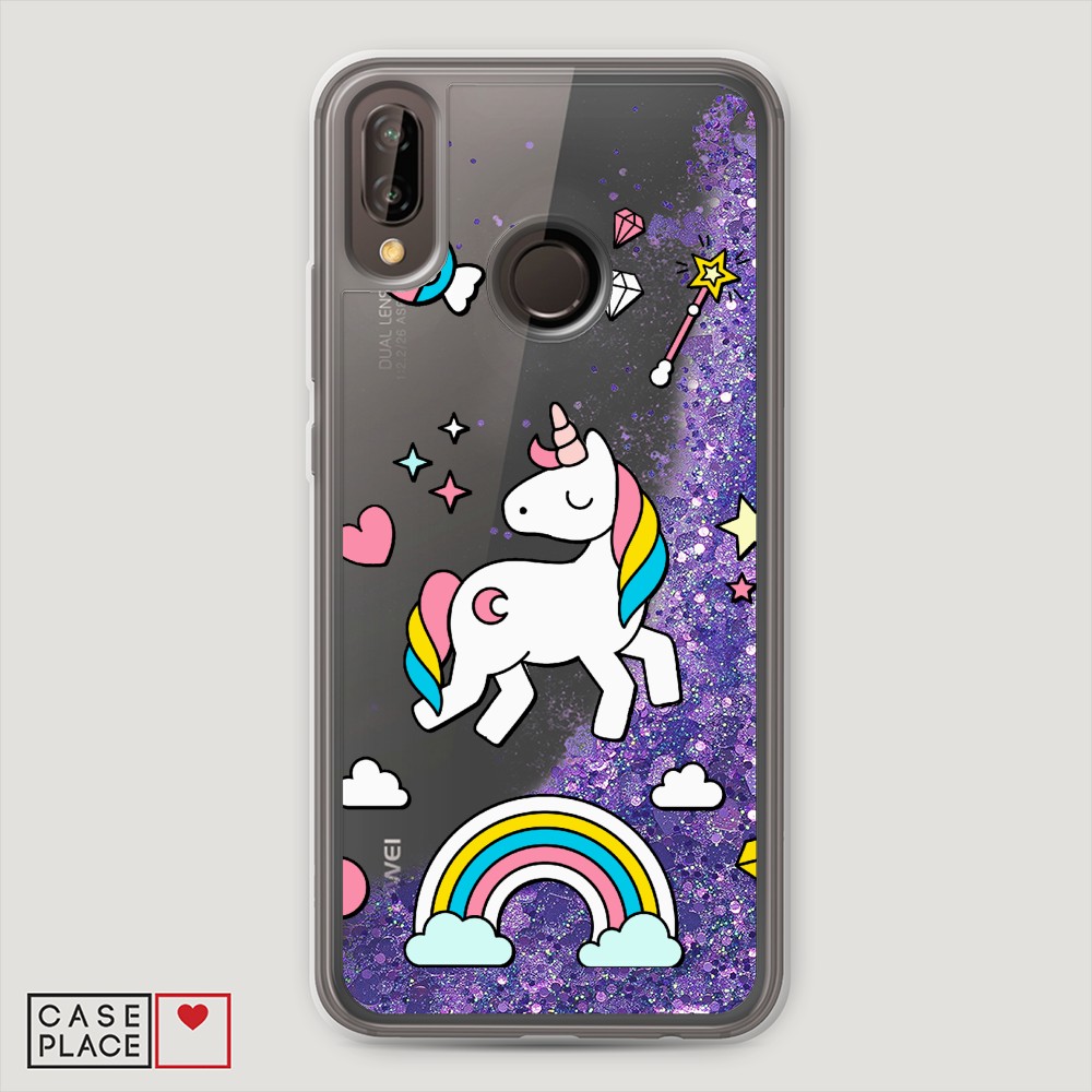 

Чехол Awog на Huawei P20 Lite/Nova 3e "Принцесса единорог", Разноцветный, 64492-1