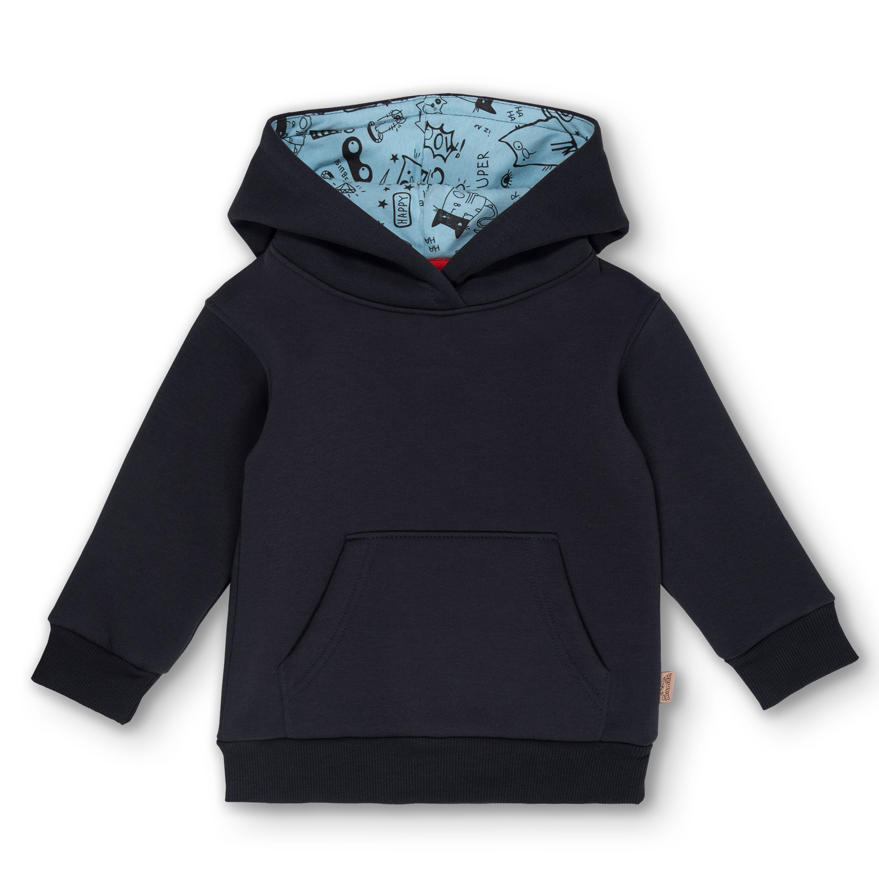 Худи детское Maman капюшон, графит, 128