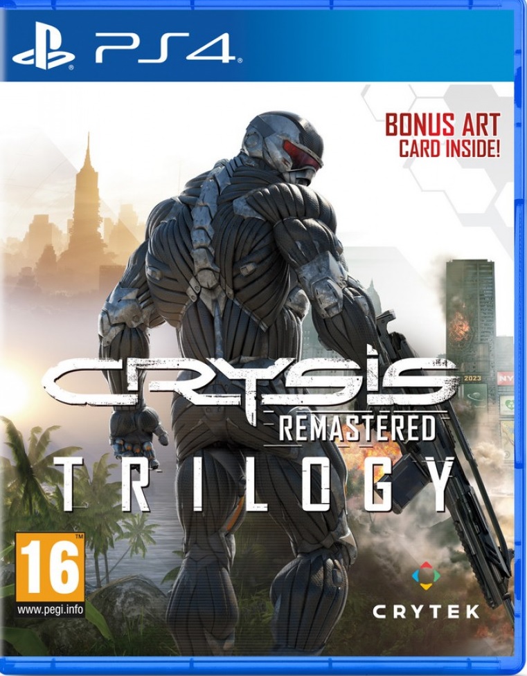 

Игра Crysis Remastered Trilogy (Русская версия) для PS4, Crysis Remastered Trilogy