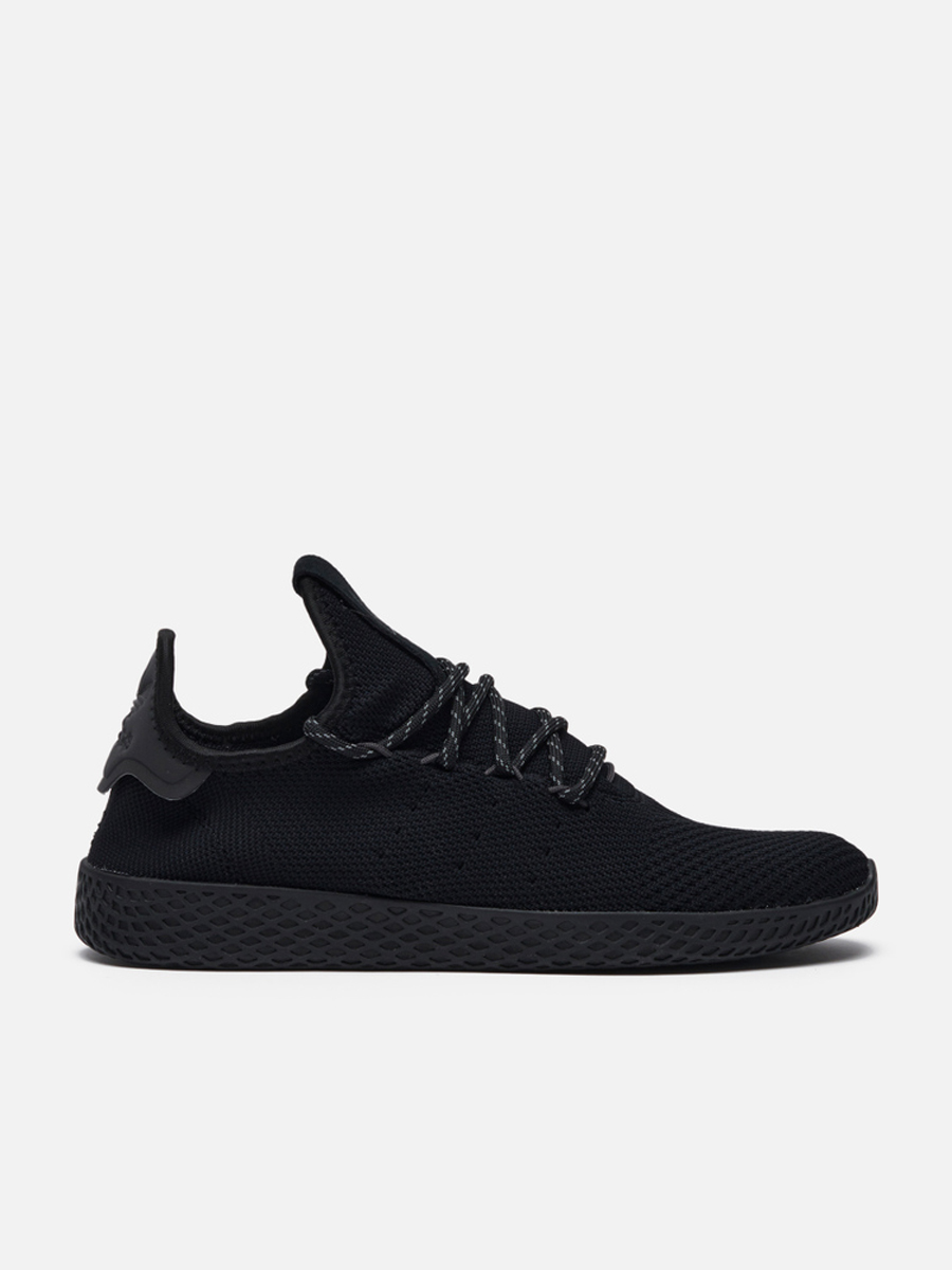 

Кроссовки женские Adidas Originals x Pharrell Williams Tennis Hu черные 36 EU, x Pharrell Williams Tennis Hu
