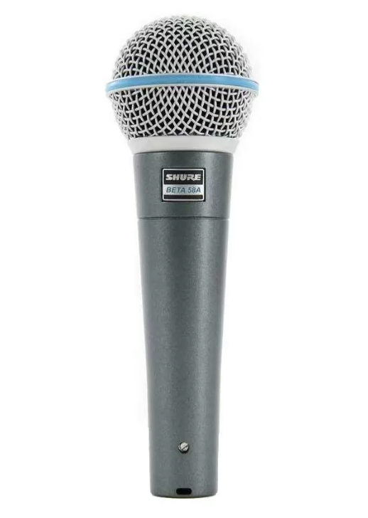 Микрофон Shure Beta 58A серый (100024366511)