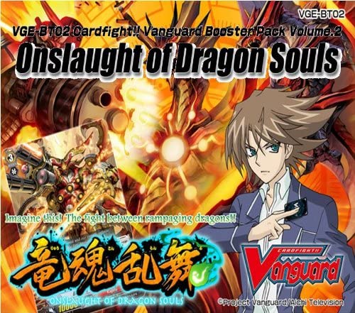 

Бустер Bushiroad Cardfight!! Vanguard: Vol.2 Onslaught of Dragon Souls на англ. языке, BT02