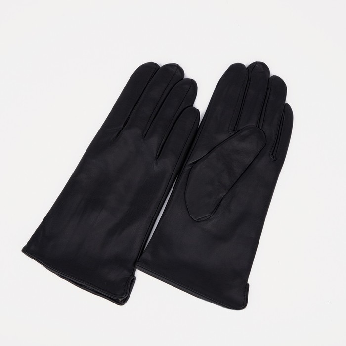 

Перчатки женские NoBrand 9323139 чёрные, р, Черный, 9323139