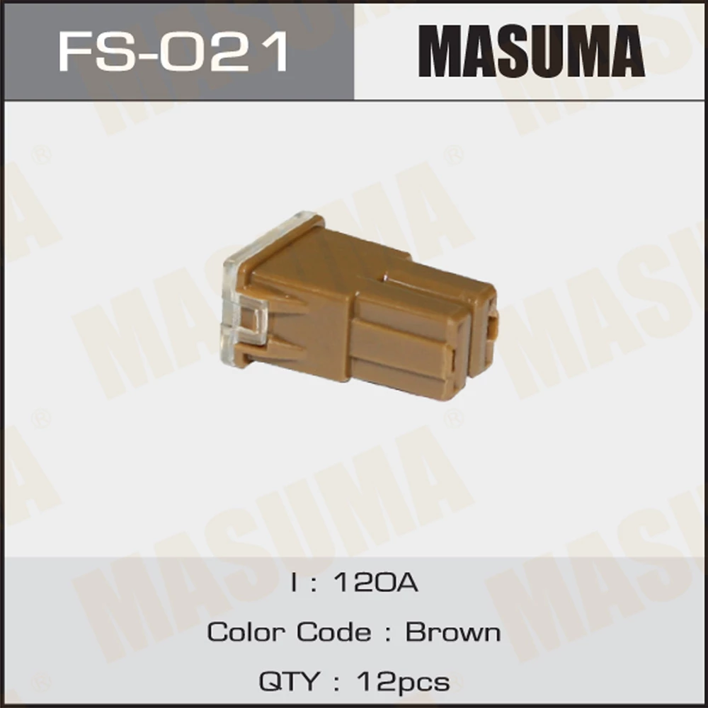 

Предохранитель Силовой 120А (М) Masuma Fs-021 MASUMA FS21