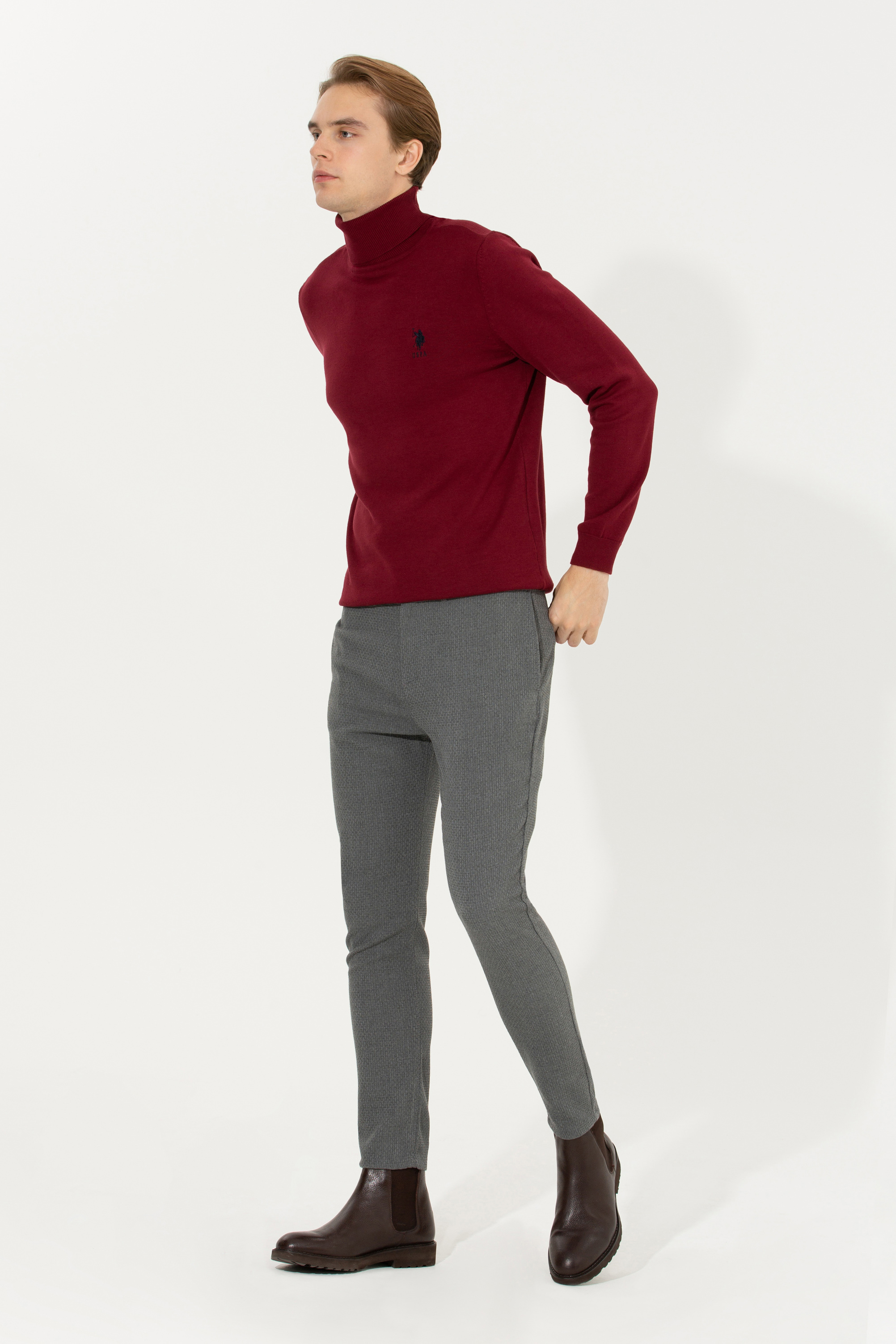 

Брюки мужские U.S. POLO Assn. G081SZ0780BRAD-P серые 33, Серый, G081SZ0780BRAD-P
