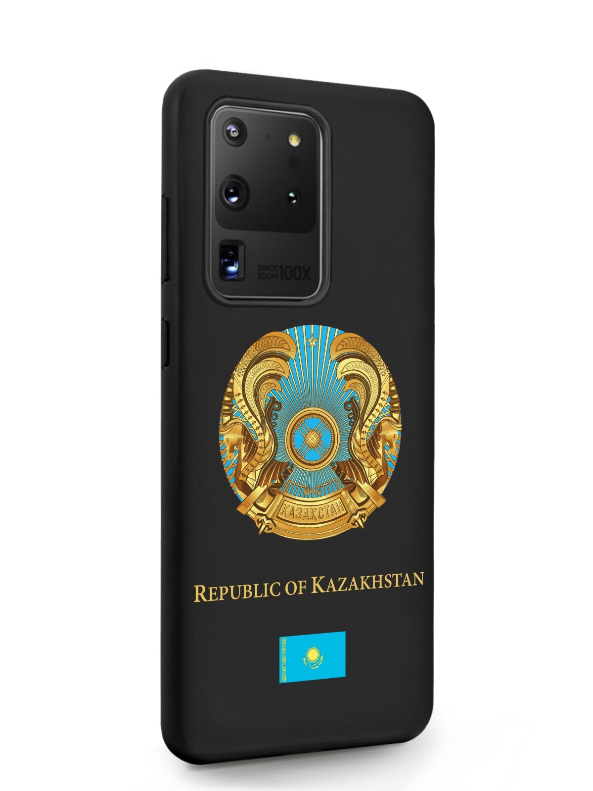 фото Чехол signumcase для samsung galaxy s20 ultra герб казахстана черный