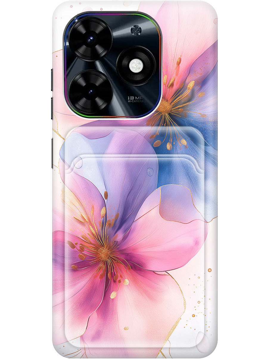 

Силиконовый чехол на Tecno Spark Go 2024/Spark 20/20C/Pop 8 с принтом 818572, Белый;синий;прозрачный;розовый, 777768823