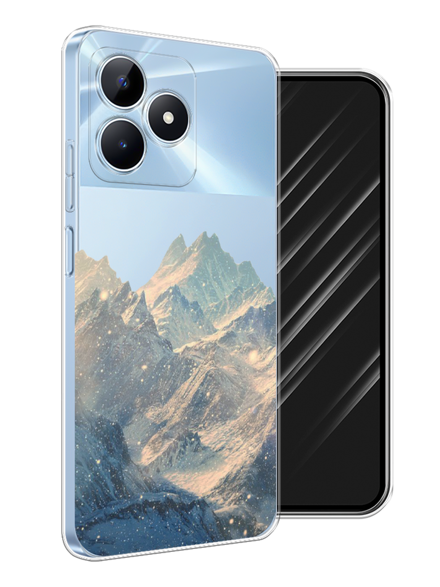 

Чехол Awog на Realme C60 "Горы арт 2", Серый, 2516550-1