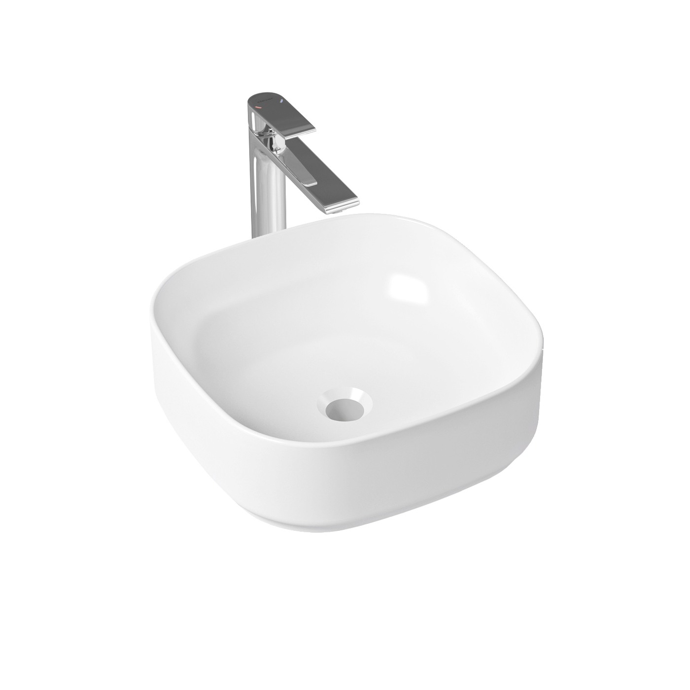 фото Комплект 2 в 1 lavinia boho bathroom sink slim 21510095, накладная раковина 40 см