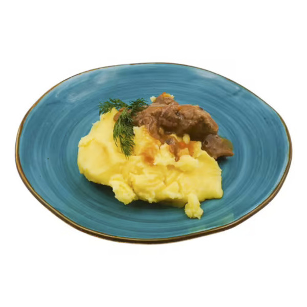 

Гуляш Eattery из говядины, с картофельным пюре, 250 г