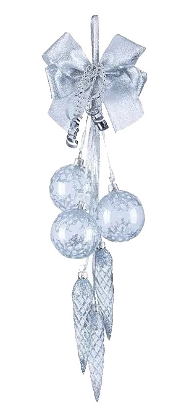 

Шар на ель Елочка Хрусталик C231 1 шт. прозрачный, Хрусталик