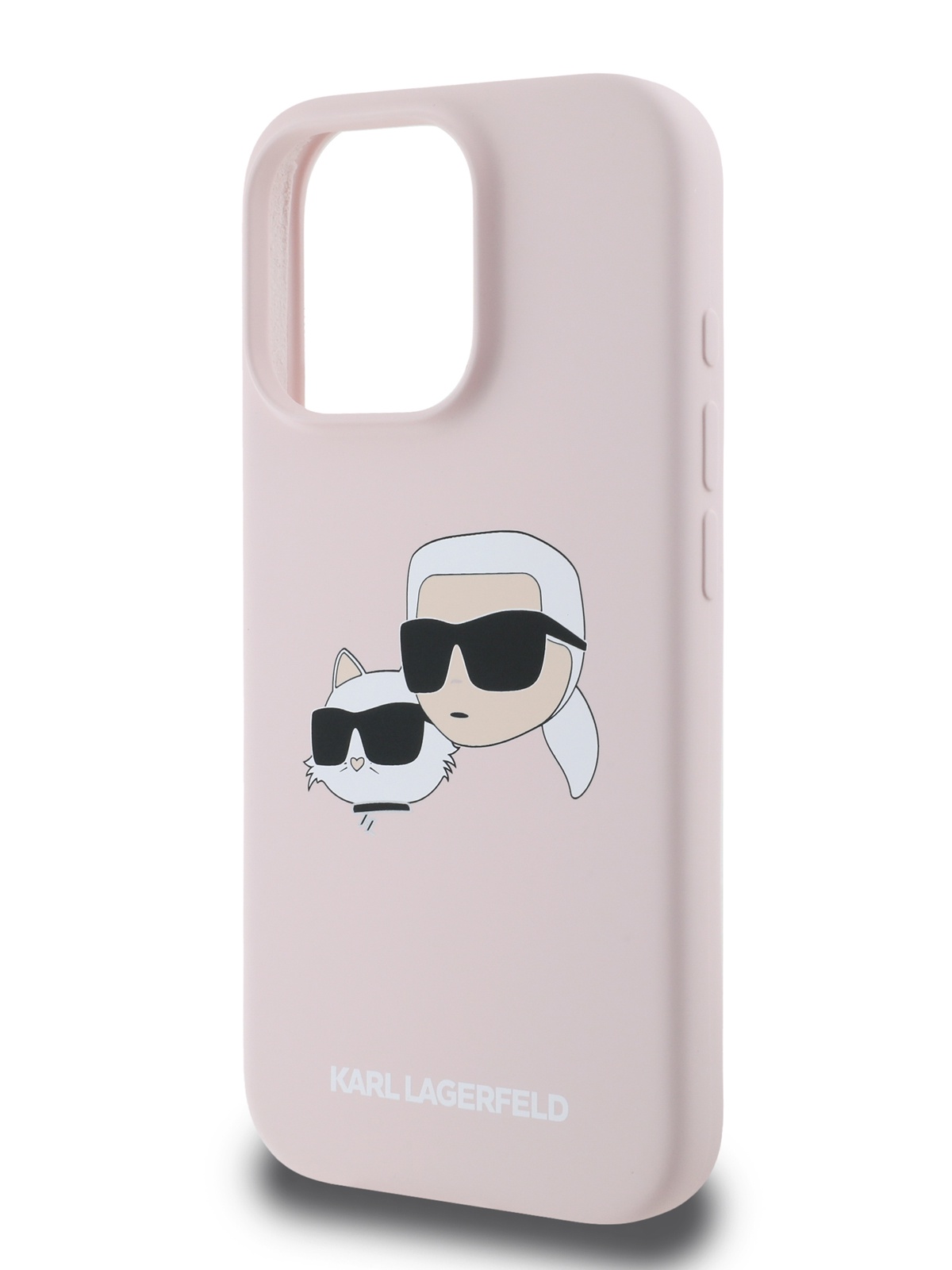 

Чехол Karl Lagerfeld для iPhone 16 Pro Liquid Silicone с функцией MagSafe, розовый