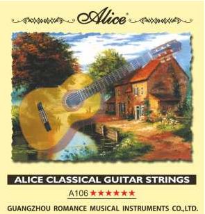 

ALICE AC106-H-4 Струна гитарная №4 нейлон/медь, ALICE AC106-H-4