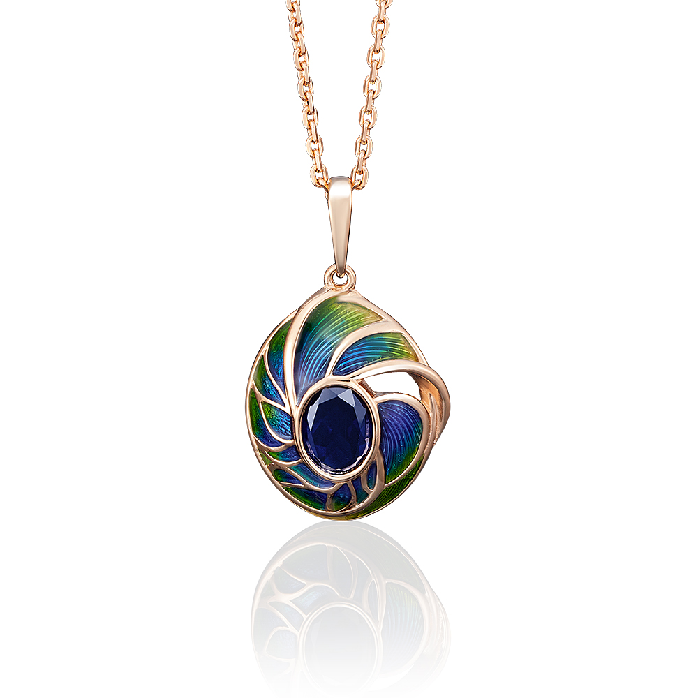 

Кулон из красного золота PLATINA jewelry 03-2602-00-293-1110-46, корунд, 03-2602-00-293-1110-46