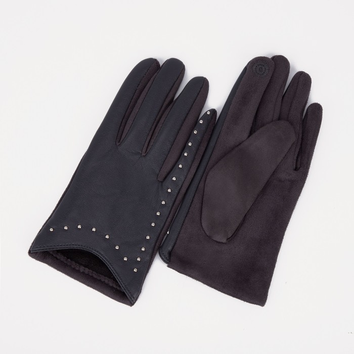 

Перчатки женские NoBrand 9323095, серый, 9323095