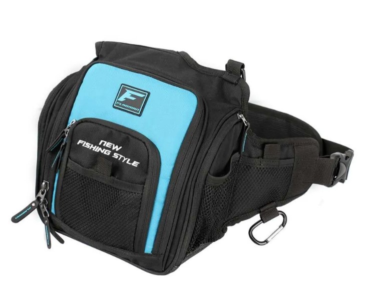 Рыболовная сумка Flagman Shoulder Bag 11x25x27 см blue/black