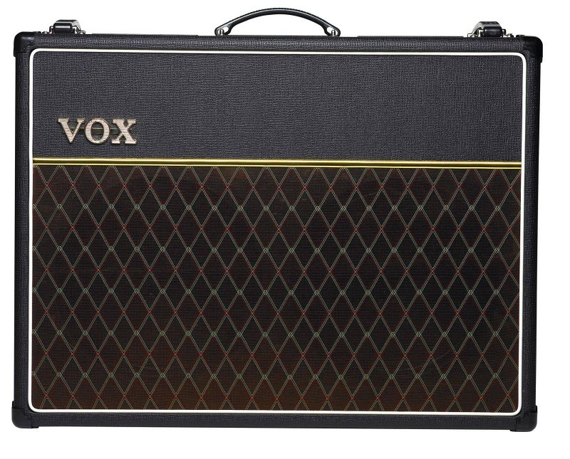 VOX AC30C2X гитарный комбо 30 Вт, 2 x 12 Celestion Alnico Blue, 8 Ом черный