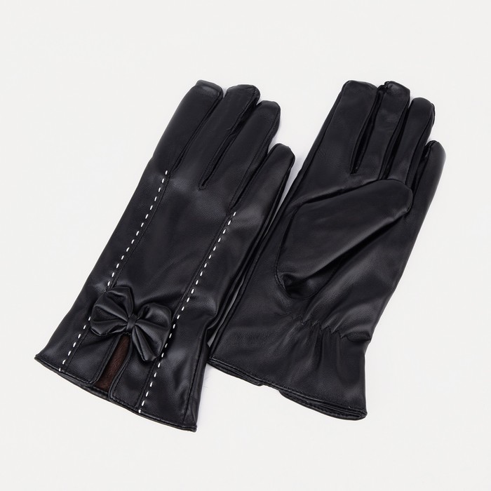 

Перчатки женские NoBrand 9093975, чёрный, Черный, 9093975