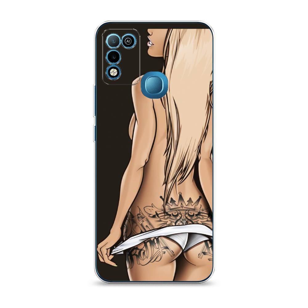 

Чехол на Infinix HOT 10 Play/HOT 11 Play "Обнаженная девушка", 3100650-6
