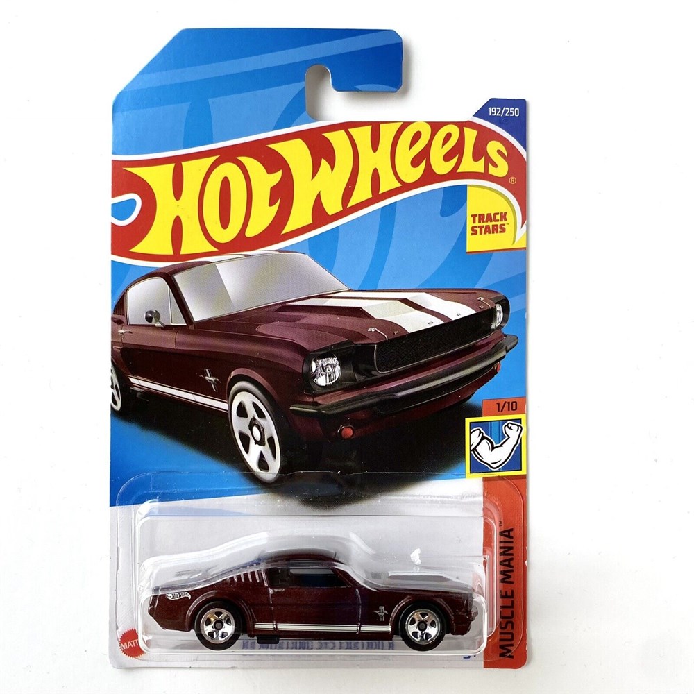 фото Машинка hot wheels (хот вилс) 192/250 65 mustang 2+2 fastbak, hcx81-r521