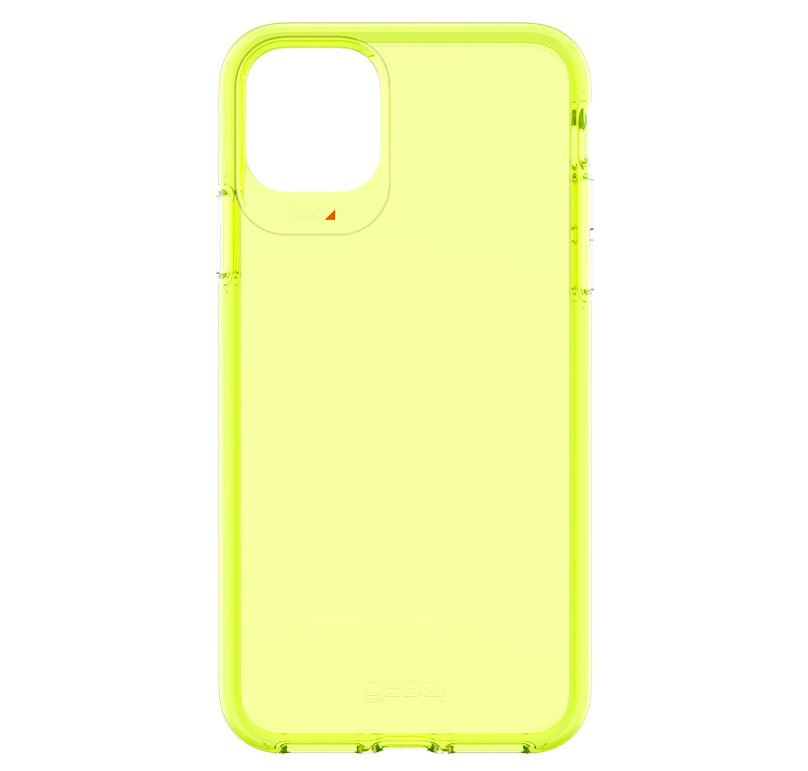 

Чехол-накладка Zagg Iridescent Anti-microbial для iPhone 14 Pro пластиковый (неоновый желт, Желтый