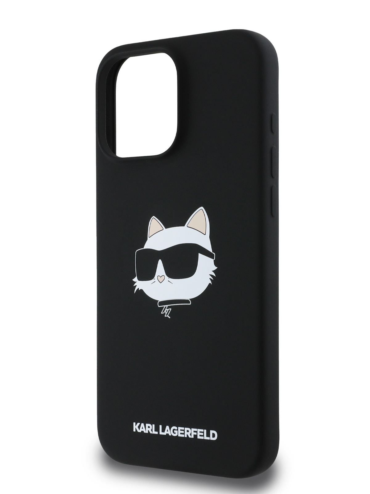 Чехол Karl Lagerfeld для iPhone 16 Pro Max Liquid Silicone с функцией MagSafe черный 3392₽