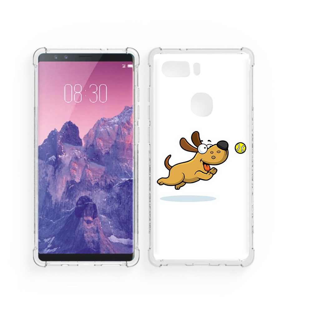

Чехол MyPads Tocco для ZTE Nubia Z17S пёсик (PT94929.470.563), Прозрачный, Tocco
