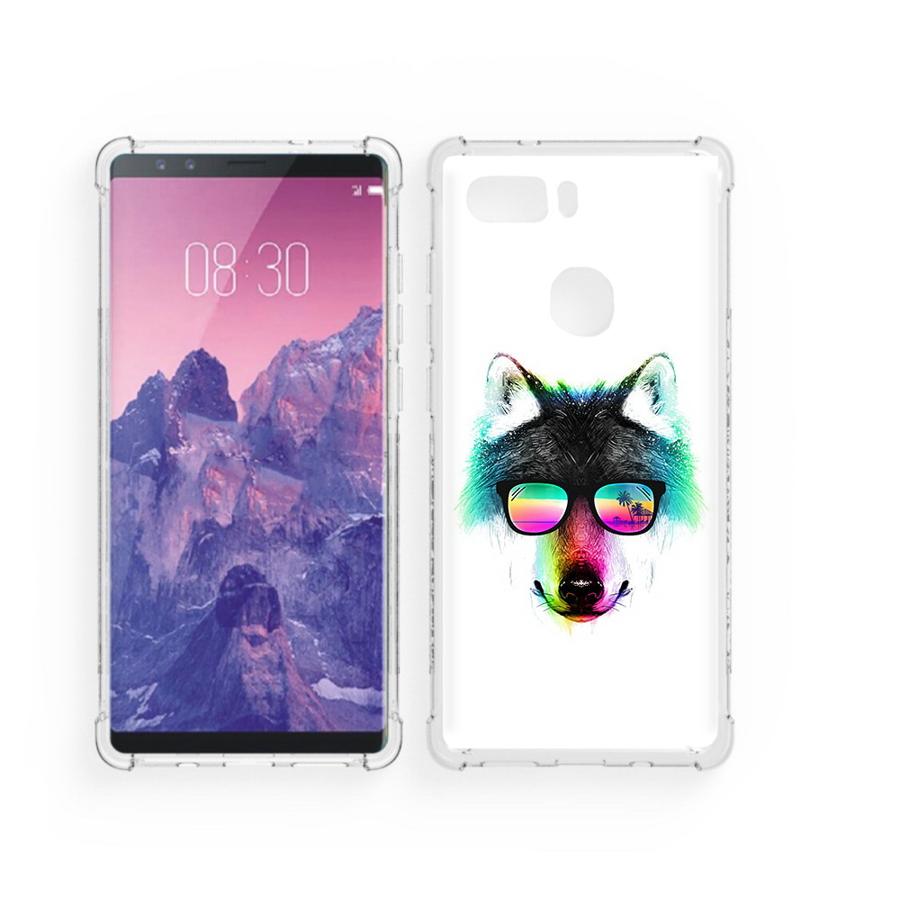 

Чехол MyPads Tocco для ZTE Nubia Z17S радужный волк (PT94929.470.567), Прозрачный, Tocco