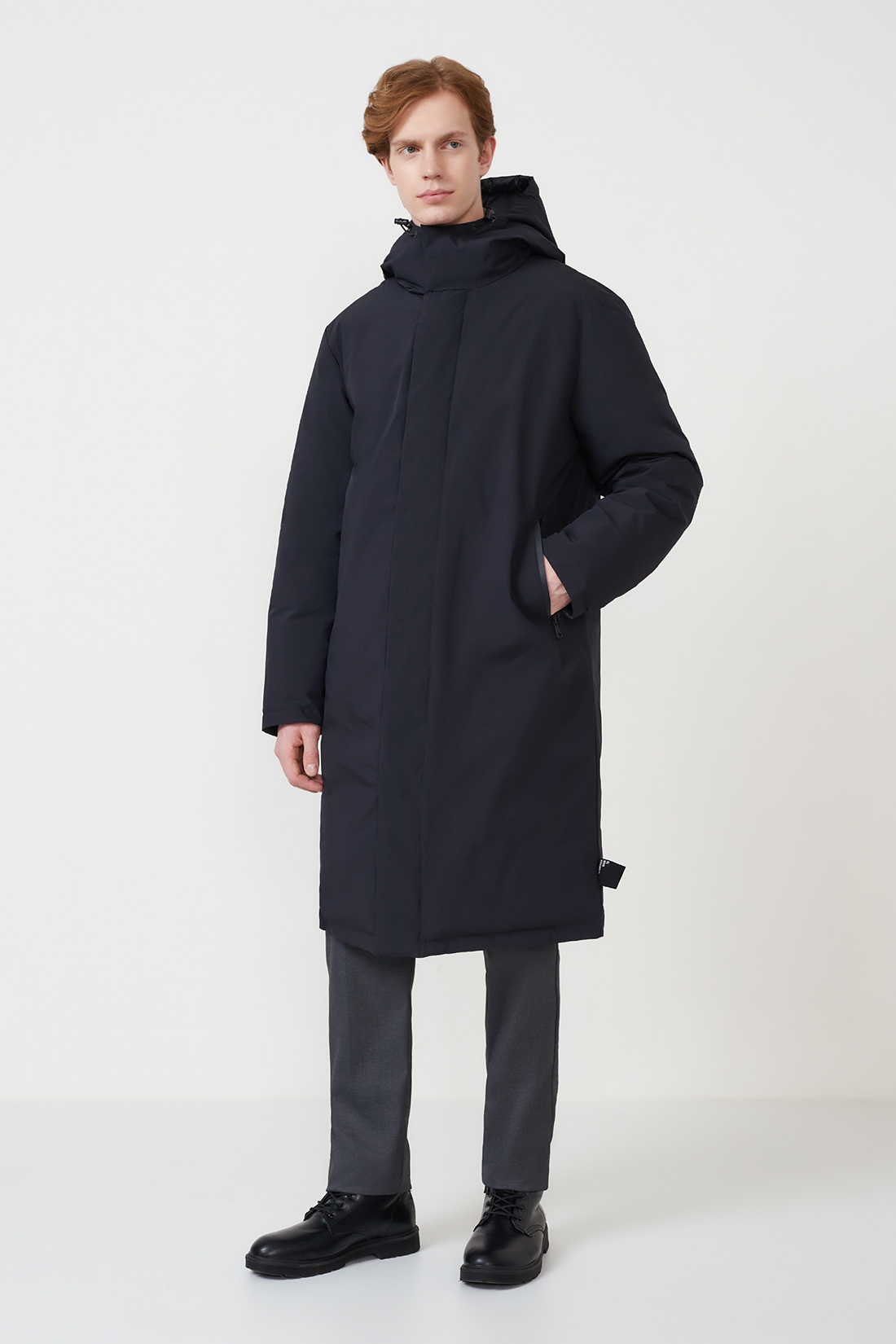 Зимняя куртка мужская Baon B5223506 черная M