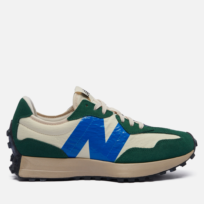 фото Кроссовки new balance 327 vintage worn зеленые 39.5 eu