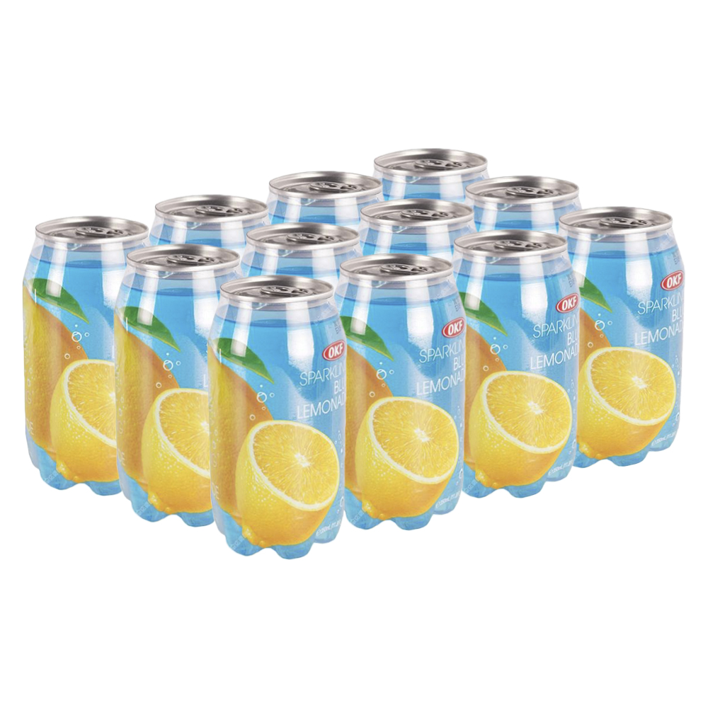 Газированный напиток OKF Sparkling Lemonade Blue 12 шт по 350 мл
