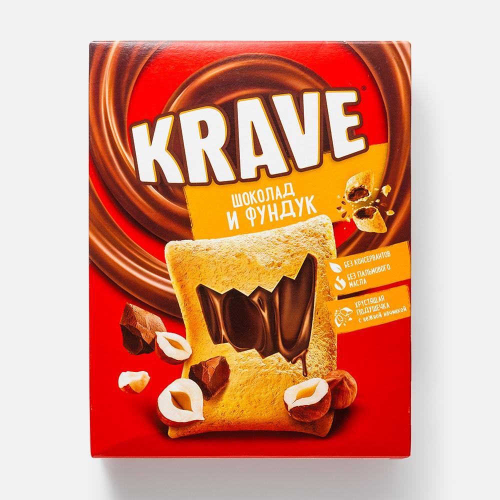 Подушечки Kellogg's Krave мультизлаковые с шоколадно-ореховой начинкой 220 г